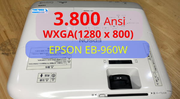 Máy chiếu cũ EPSON EB-960W giá rẻ (X4Z57X00188)