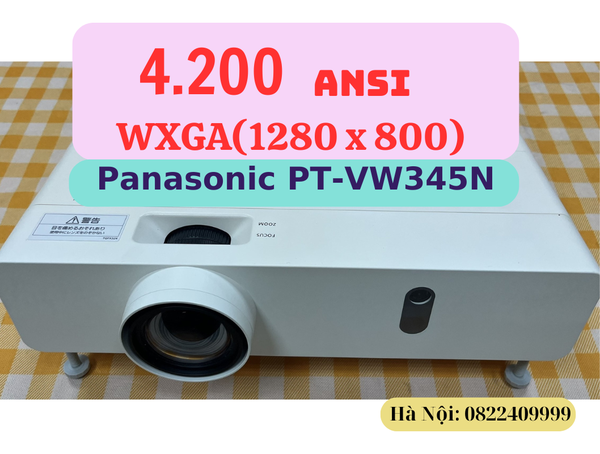 Máy chiếu cũ Panasonic PT-VW345N giá rẻ (DB5210021)