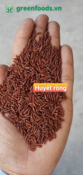 Gạo Greenfoods huyết rồng - 1kg