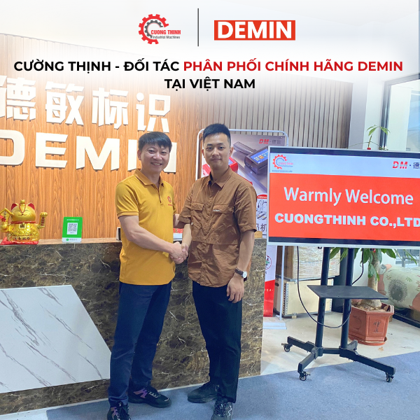 Cường Thịnh X DEMIN - Hơn 10 Năm Đồng Hành Mang Máy In Date Chính Hãng Đến Doanh Nghiệp Việt