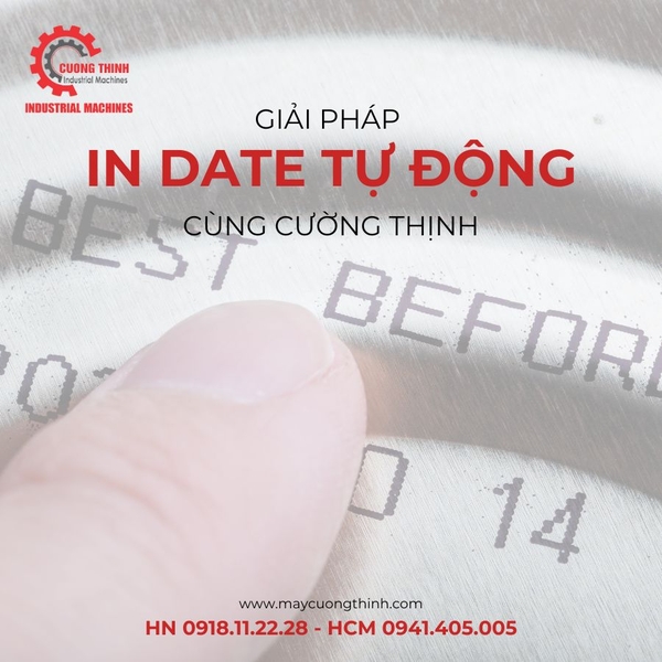 Các giải pháp in date tự động tại Cường Thịnh