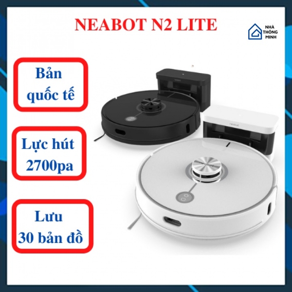 Robot Hút Bụi Lau Nhà Neabot N2 Lite