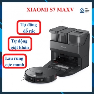 Robot Hút Bụi Lau Nhà Roborock S7 Maxv Ultra