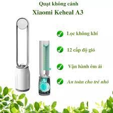 Quạt không cánh Xiaomi Keheal A3 - Lọc không khí đa cấp gió