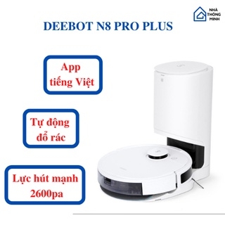 Robot Hút Bụi Lau Nhà Ecovacs Deebot N8 Pro Plus