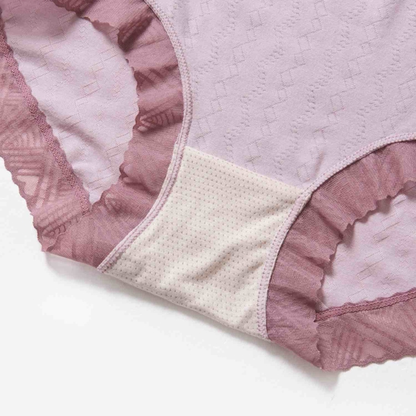 QL cotton pha modal viền ren lụa