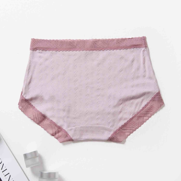 QL cotton pha modal viền ren lụa