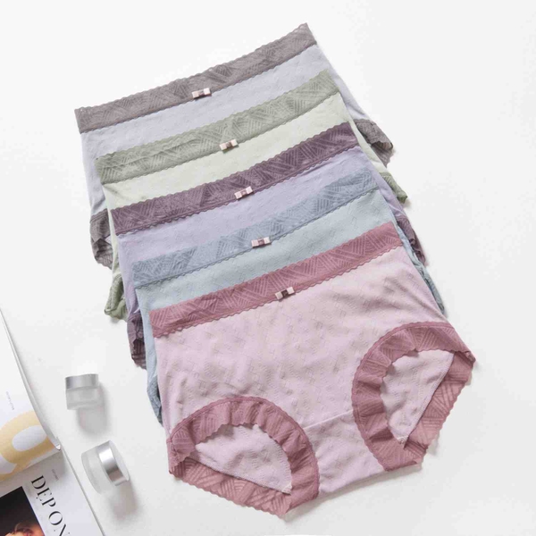 QL cotton pha modal viền ren lụa