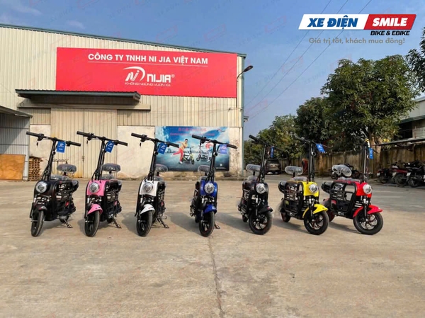 Xe đạp điện Nijia Swift sở hữu bộ sưu tập 7 màu