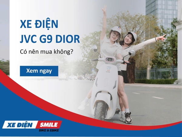 có nên mua xe điện hottrend JVC G9 Dior