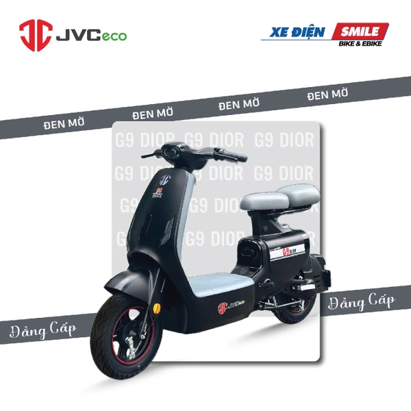 ảnh xe điện JVC G9 Dior mày đen mờ
