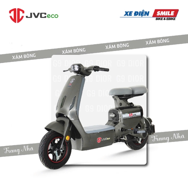 xe điện JVC G9 Dior màu xám bóng