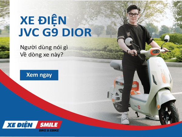Review xe điện JVC G9 Dior