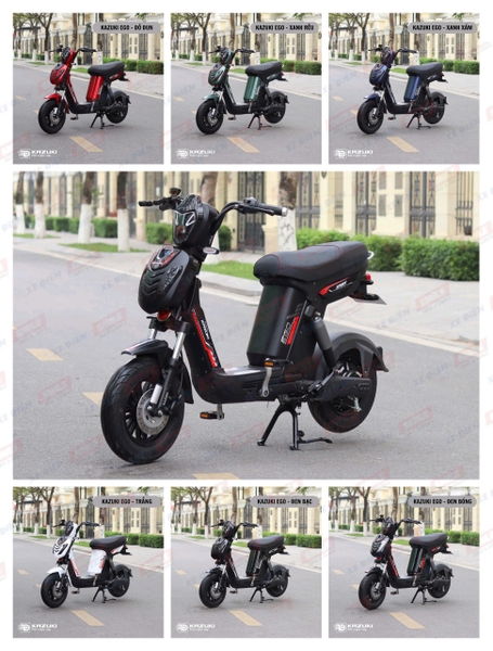  bộ sưu tập 6 màu của xe điện Kazuki Ego