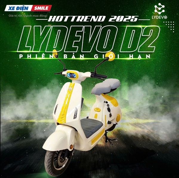 chi tiết về Xe điện Lydevo D2