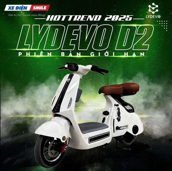 Xe điện Hottrend Lydevo D2 có động cơ mạnh mẽ