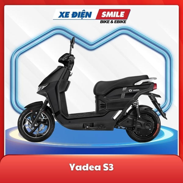 Yadea S3 Sở hữu thiết kế khỏe khoắn ấn tượng cùng hiệu năng