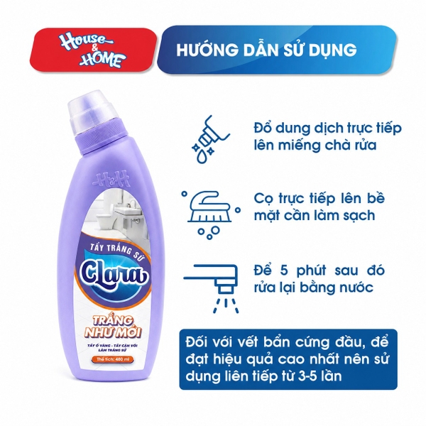 tẩy trắng sứ Clara 