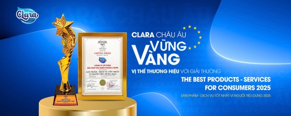 clara châu âu nhận giải 2025