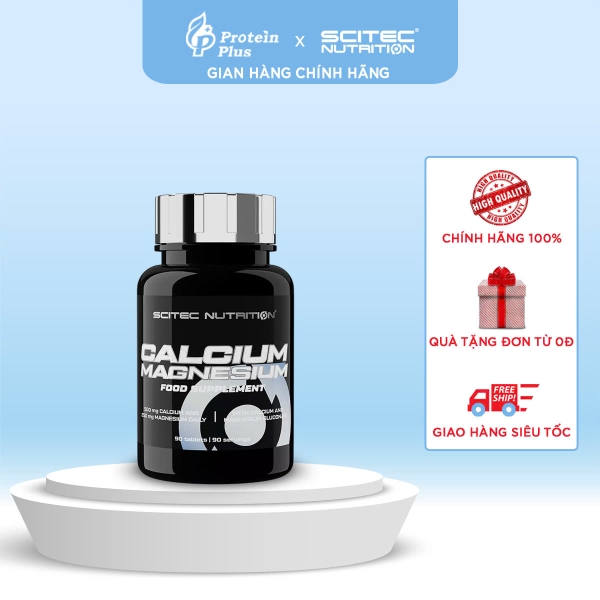 Calsium Magnesium - Canxi Magie 60 viên | Scitec Nutrition