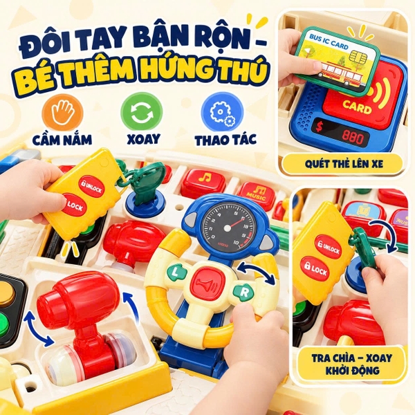 Mô phỏng quẹt thẻ lên xe