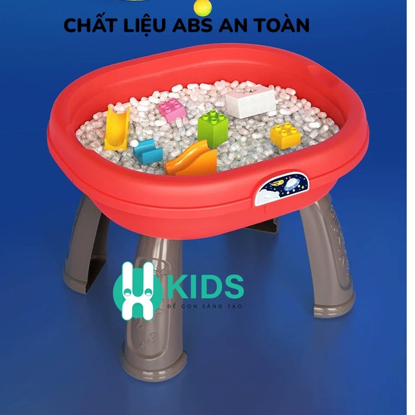 Đồ chơi bàn nhạc đa năng 4in1 kết hợp bàn lắp ráp xếp hình giáo dục sớm giúp phát triển đa giác quan - ảnh 5