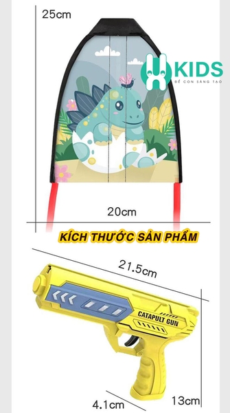 Đồ chơi máy thả diều, súng bắn diều cho bé trai bé gái - ảnh 4