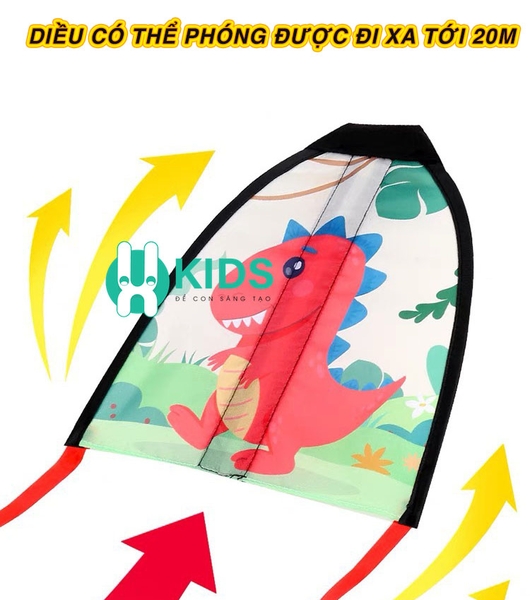 Đồ chơi máy thả diều, súng bắn diều cho bé trai bé gái - ảnh 2