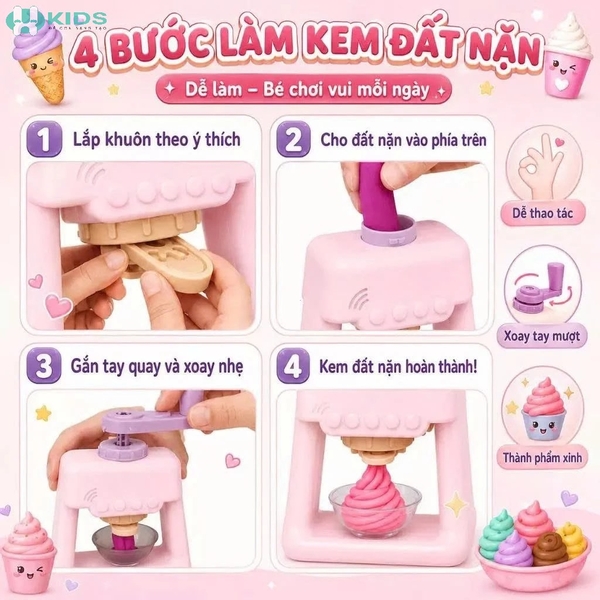 🍦 BÉ CÓ THỂ CHƠI NHƯ THẾ NÀO?