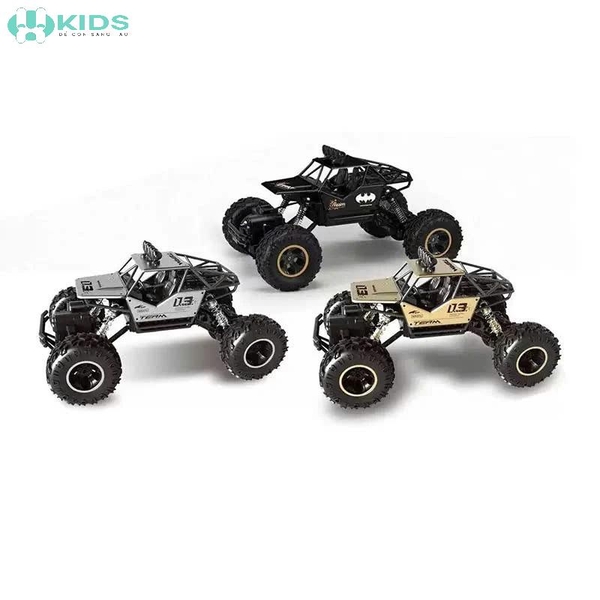 🚙 XE ĐIỀU KHIỂN ĐỊA HÌNH HỢP KIM ROCK CRAWLER – BÁNH XE LỚN, GIẢM XÓC, ĐIỀU KHIỂN TỪ XA