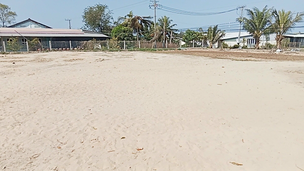 Mặt bằng sau khi nâng cấp bom cát tại xã Hưng Thạnh Tân Phước