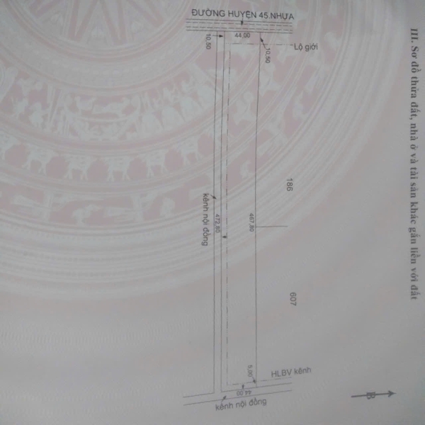 ❤ Sp105 | Bán đất 21 công | Mặt tiền Ngang 44m x 477m | Giá 299 triệu / công