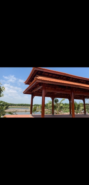 Tuyệt phẩm nhà gỗ phong thủy tại huyện Tân Phước