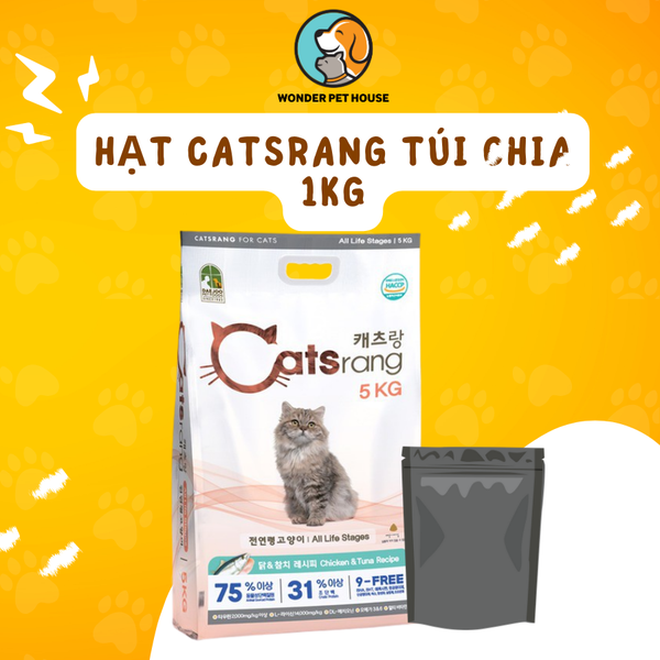 Hạt Mèo Catsrang Hàn Quốc Dinh Dưỡng Tiêu Búi Lông