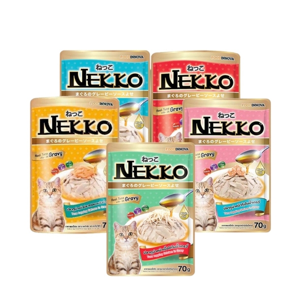 Pate Nekko 70g cho Mèo - Thức ăn ướt giàu dinh dưỡng, vitamin
