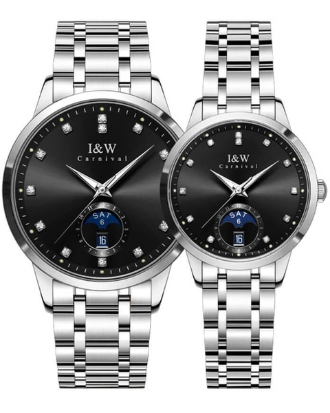 Đồng Hồ Đôi I&W Carnival 625D10 Automatic