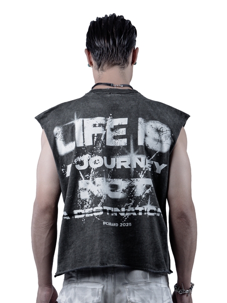 PC®LIMINAL DARK GREY TANK TOP