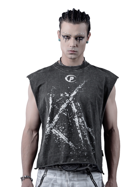 PC®LIMINAL DARK GREY TANK TOP