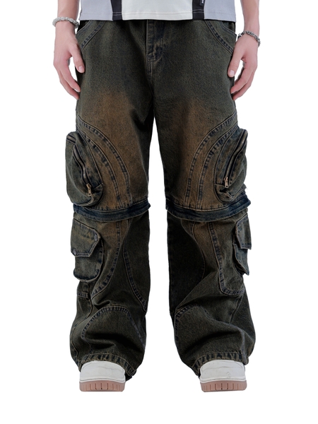 PC® GOLD DETACH WASHED JEANS