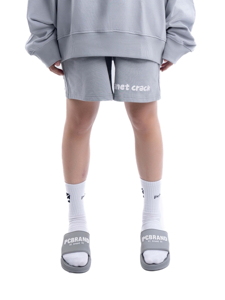 PC® GREY HUG OR CRACK SHORTS