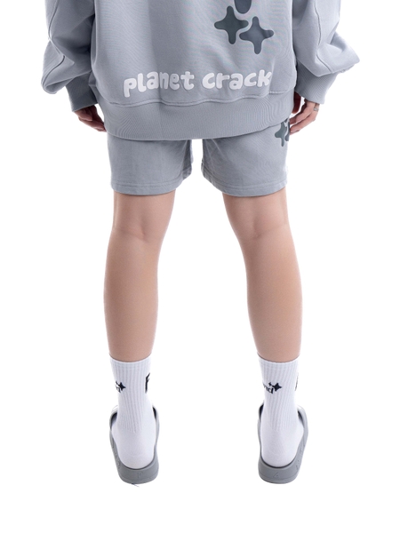 PC® GREY HUG OR CRACK SHORTS