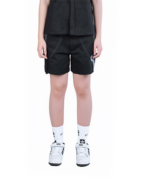 PC® BLACK BLINK KHAKI SHORTS