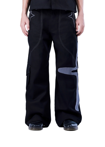 PC® BLACK BLINK KHAKI PANTS