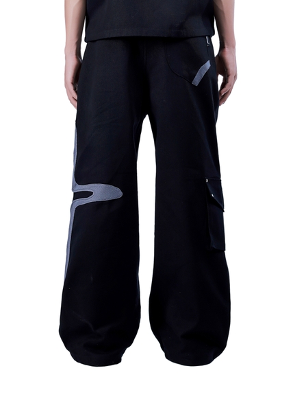 PC® BLACK BLINK KHAKI PANTS