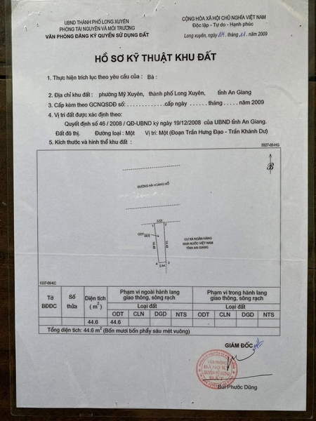 🏠 BÁN ĐẤT MẶT TIỀN HÀ HOÀNG HỔ – VỊ TRÍ TRUNG TÂM, TIỀM NĂNG KINH DOANH