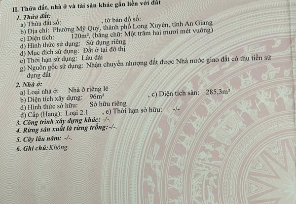 🏠 BÁN NHÀ THÔ 1 TRỆT 2 LẦU ĐƯỜNG ĐIỆN BIÊN PHỦ – TÂY SÔNG HẬU GIAI ĐOẠN 1