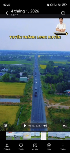 🏗️ BÁN 3.500m² ĐẤT MẶT TIỀN ĐƯỜNG TRÁNH LONG XUYÊN – NGANG KHỦNG 78M – LÝ TƯỞNG LÀM KHO BÃI