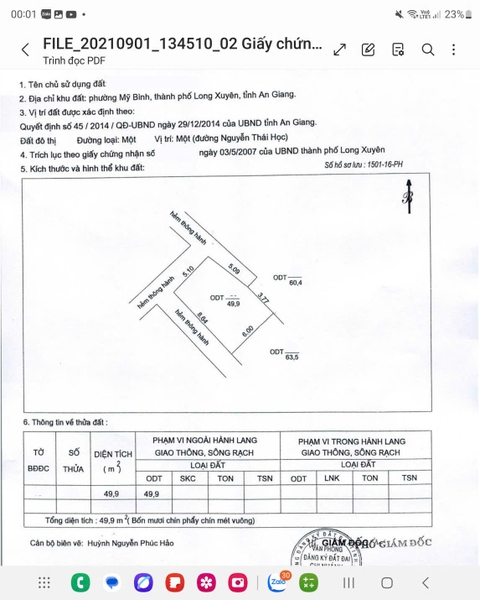 🏠 BÁN NHÀ 1 TRỆT 2 LẦU MẶT TIỀN NGUYỄN THÁI HỌC – GẦN HỒ NGUYỄN DU (MỸ BÌNH)
