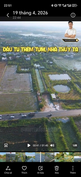🌿 CHO THUÊ HOẶC HỢP TÁC – SIÊU PHẨM VƯỜN SINH THÁI MẶT TIỀN TUYẾN TRÁNH (MỸ HÒA)