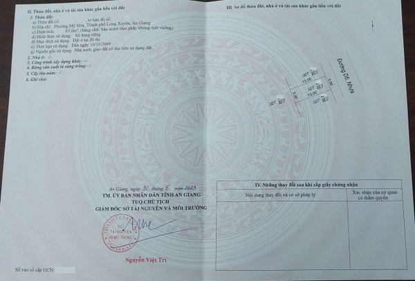 🔰 BÁN NỀN KDC LÀNG GIÁO VIÊN MỞ RỘNG 1 (MỸ HÒA)